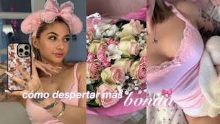 cómo DESPERTAR más BONITA {girly tips, rutina, tutorial pestañas pelo a pelo…}