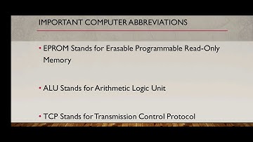 #EPROM #ALU #TCP computer Abbreviations #imnotebook