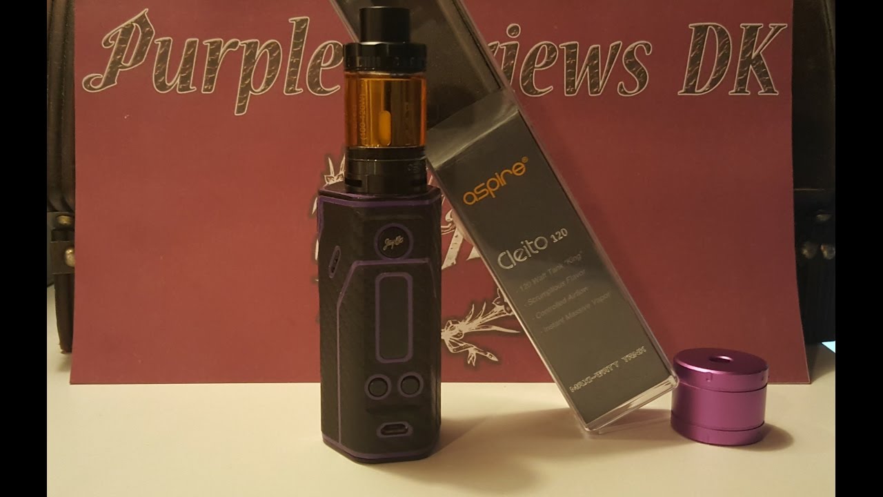 Clieto 120 by Aspire (in Danish)