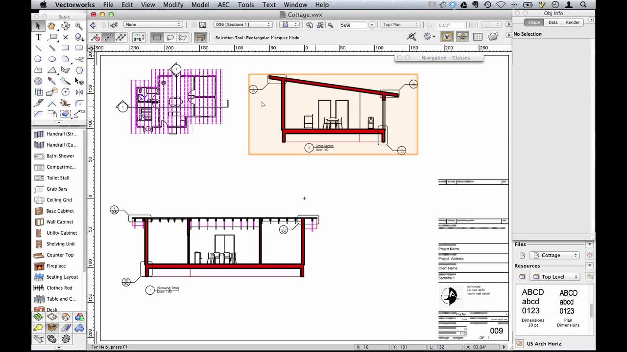 podcast134.mov - Detail Viewports in Vectorworks 2013