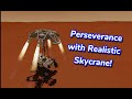 Perseverance with Realistic Skycrane - Simplerockets 2 mobile