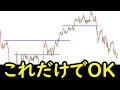 【FX簡単手法】実は線1本で勝ち続けられてしまう