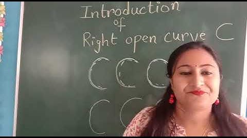 #JR.KG_27. Introduction of right open curve.