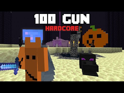 Minecraft Hardcore'da 100 GÜN