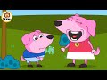 Laughing at george dogs broken toy funnycartoon peppapigparody animationmeme