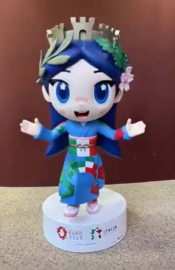 大阪万博 イタリア館パビリオン 限定イタリアちゃんぬいぐるみ