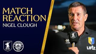 Nigel Clough post-match interview | Stags 1-4 Manchester City U21