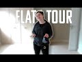 EMPTY FLAT TOUR 😱 my first home!!