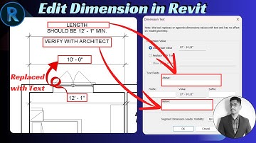 Revit Dimension Edit