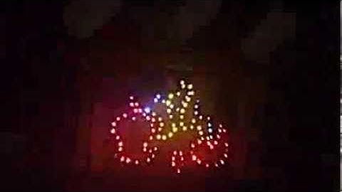 Skedouche Lighted Fireplace Christmas Sweater with 3-D Stockings