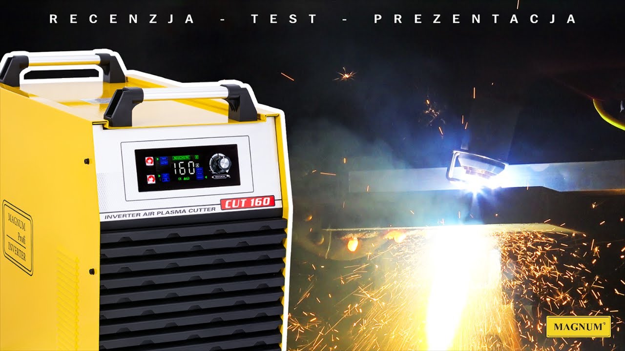 Przecinarka plazmowa MAGNUM CUT 100 / 120 / 160 - cięcie!