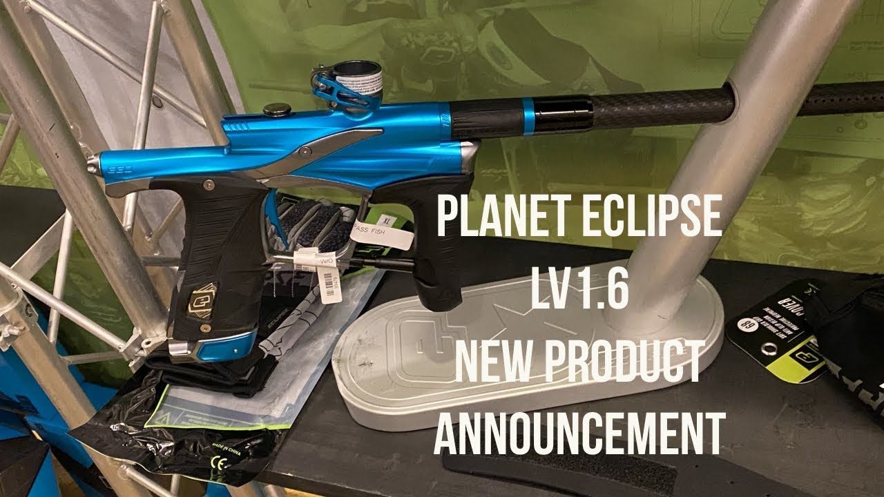 New Planet Eclipse Ego! LV 1.6 Shooting Video - Play paintball! 