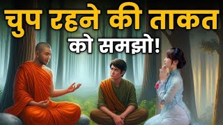 कम बोलने की आदत डालो - buddhist story on power of silent | goutam buddha inspiration story on silent