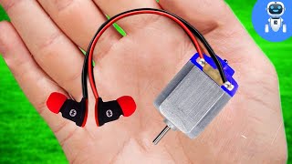 3 simple life hacks with dc motor