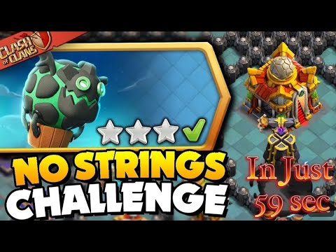 Easily 3 Star No Strings Attached Challenge (Clash of Clans) - YouTube