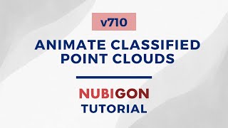 How to animate classified point clouds