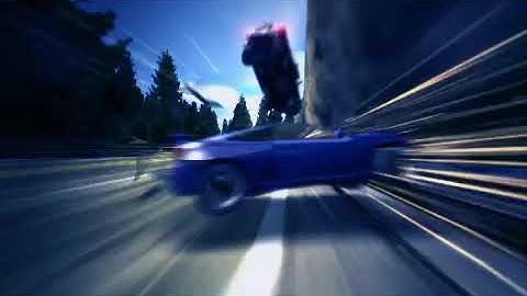 Burnout Legends (PSP) Menu Background Video