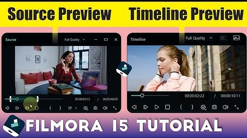 Source & Timeline Preview Editing in Filmora 15 | Complete Beginner Tutorial