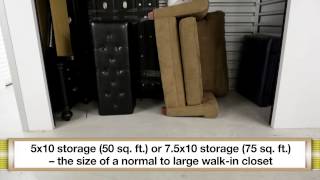What Size Self Storage Unit Do You Need?