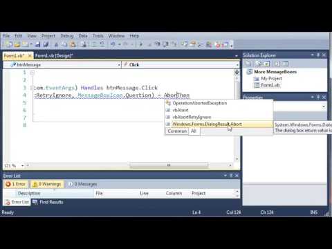 Visual Basic Tutorial   40   MessageBox Input