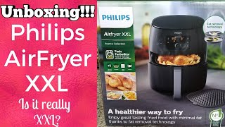 BEST Unboxing Philips AirFryer XXL Avance Collection BLACK HD965191 