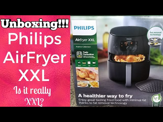 UNBOXING & First Look! Philips AirFryer XXL Is it REALLY XXL & is