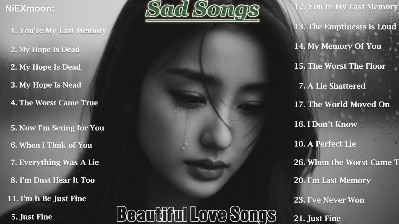 Broken Heart Songs 💔Sad Love Songs That Will Make You Cry 💔" - YouTube