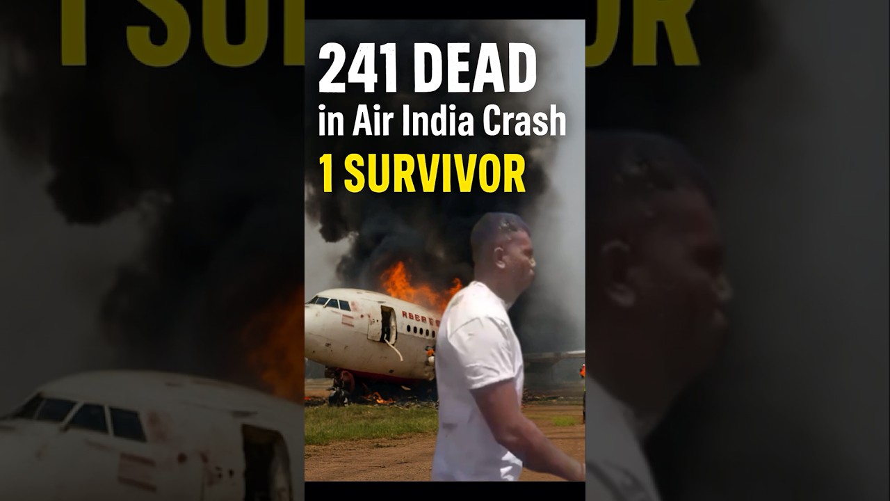 Tragic Air India Crash: 241 Dead, 1 Survivor | PM Modi Reacts 🇮🇳💔