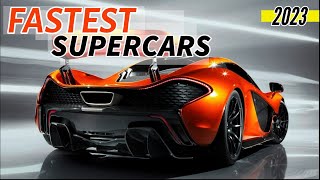 Top 10 fastest super cars in the WORLD 2023! Plus preview of upcoming hyper cars!