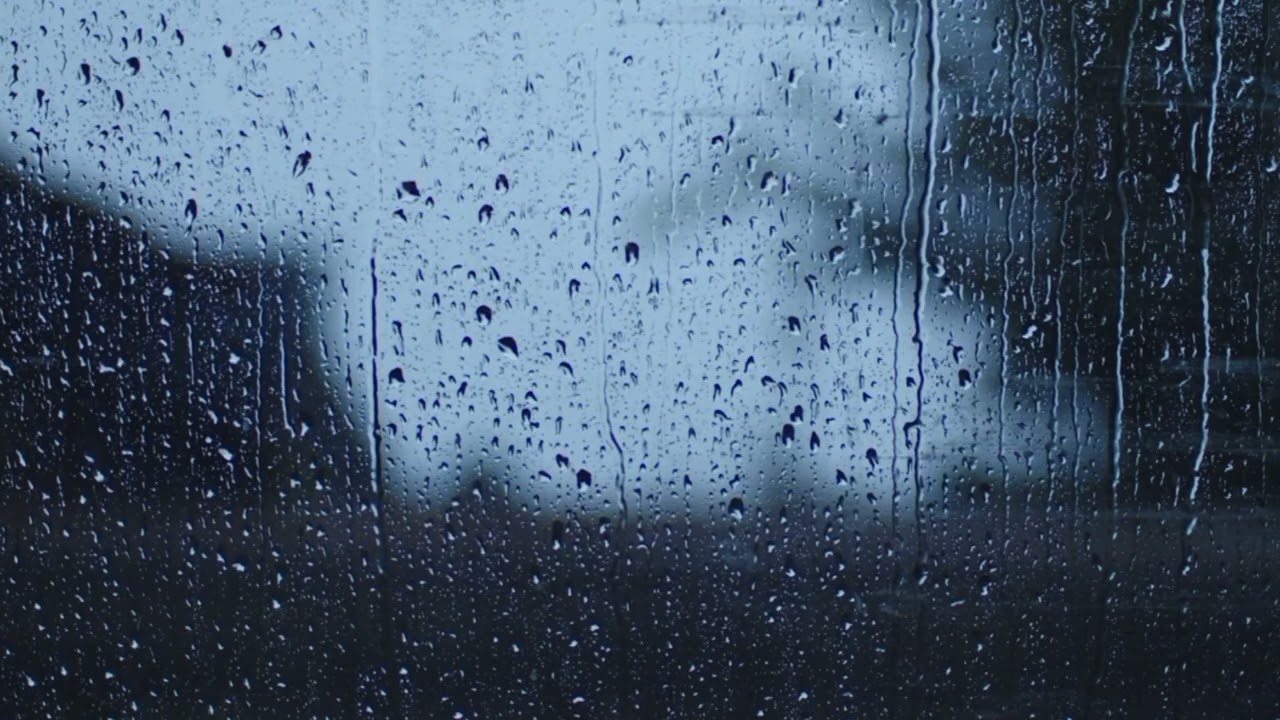 1 Hour Raindrops on the Window 🌧️ Relaxing Rain Sounds for Sleep & Study