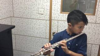 No.83 D Minor arpeggio ABRSM Flute Exam Scales & Arpeggios Played by: Matthew Mak (Tutor: Flora Wan)