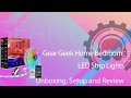 Gear Geek Home Bedroom LED Strip Lights Unboxing, Setup and Review