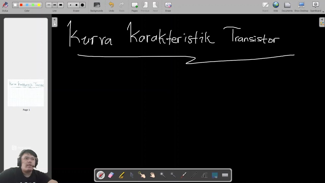 Kurva Karakteristik Transistor - YouTube