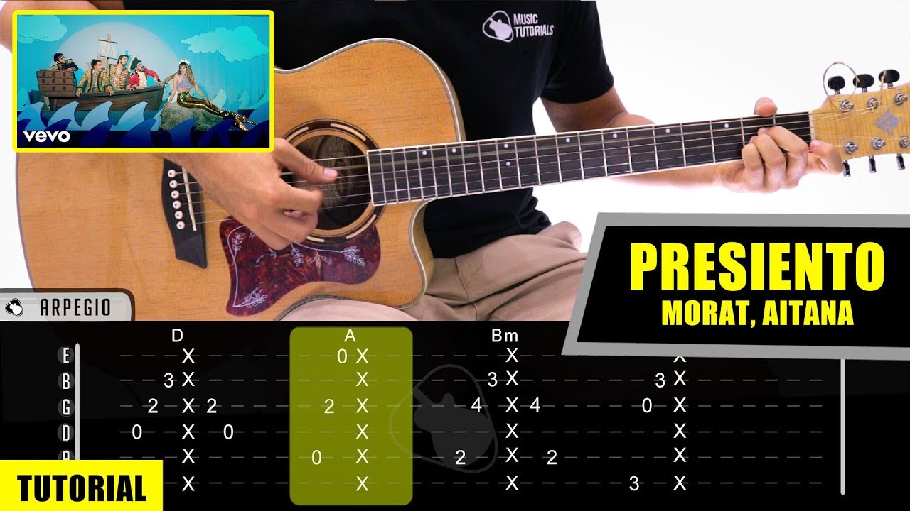 Cómo tocar Presiento de Morat, Aitana en Guitarra | Tutorial + PDF GRATIS
