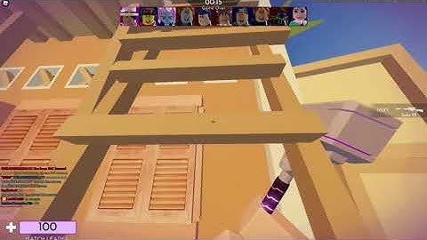 [MM2] Hacker Vs Teamers #14...(THEY GOT FLUNG OFF THE MAP) | Roblox