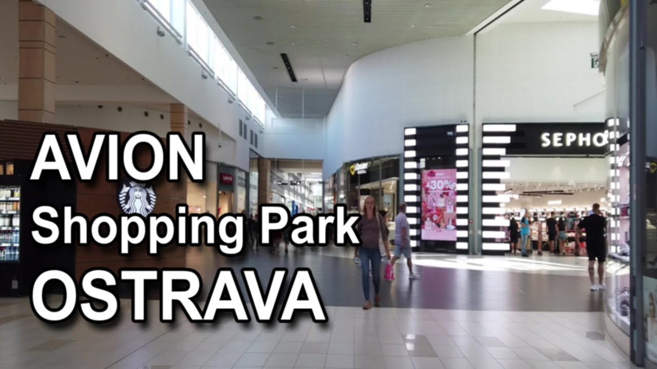 Avion Shopping Park OSTRAVA 2024 - Walk in the Shopping Centre (Czech Republic)