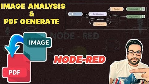 Automated Image Analysis and PDF Generation Using NodeRed | Step-by-Step Tutorial