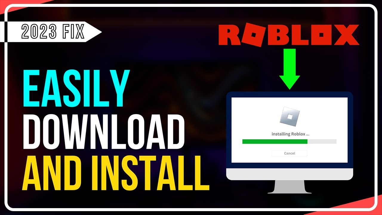 How To Download Roblox ✓ On PC/Laptop - 2022 [Easy & Fast Tutorial] 