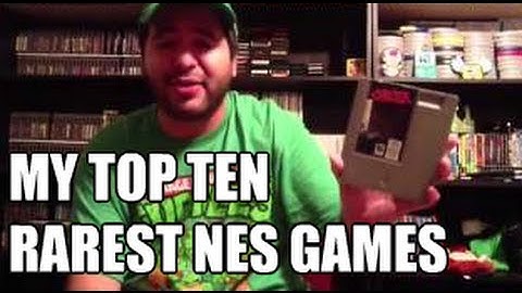 Top 10 RAREST NES Games in My Collection! (Hidden Gems & Surprises)