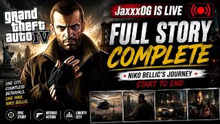 GTA IV Full Story Experience 🎮 | LIVE in Hindi | JaxxxOG Is Live🔴