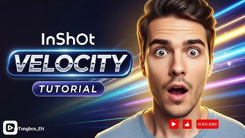 ⚡ Velocity Editing in InShot | Smooth Cinematic Effect Tutorial (100% FREE!)