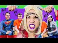 Mom vs Stepmom! Funny Superheroes Parenting Hacks & Situations by Crafty Hacks