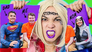 Mom vs Stepmom! Funny Superheroes Parenting Hacks \& Situations by Crafty Hacks