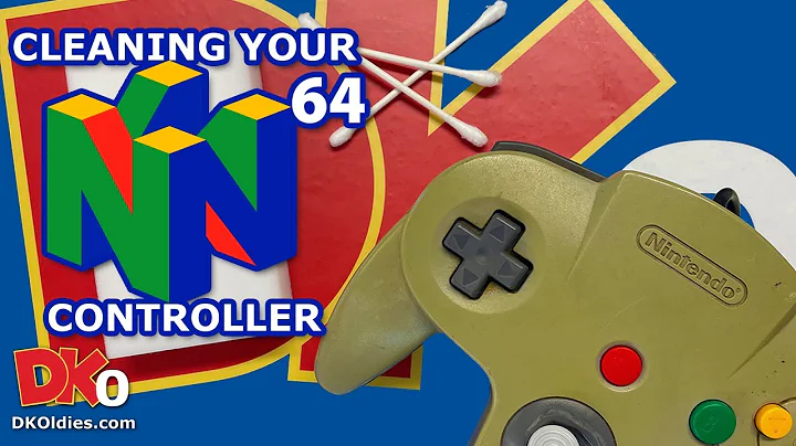 How to Clean a Dirty N64 Controller!