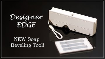 Designer Edge™ Beveling Tool from Creamy Obsession, 4 interchangeable blades and Fun Frames! Beveler