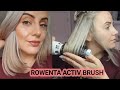 DRYING MY HAIR WITH ROWENTA BRUSH ACTIV PREMIUM HAIR | HAIR ROUTINE | Join my Journey