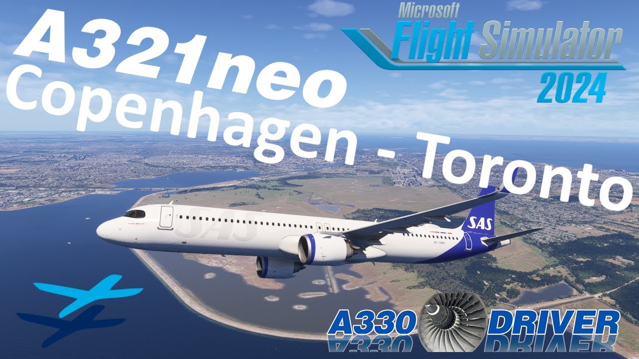 FSLabs A321neo | Copenhagen - Toronto Real Ops | Real Airbus Pilot