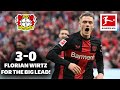 FLORIAN WIRTZ WONDERGOAL - Leverkusen With One Hand on the Bundesliga Title! 🏆⚽️