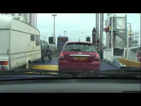 Onboard P&O Ferries "Pride of Kent". Port of Dover...