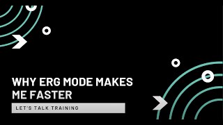 Why ERG Mode on Zwift will make you faster